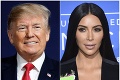 Donald Trump sa stretol s Kim Kardashian: Čo bola hlavná téma ich rozhovoru?