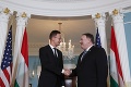 Maďarský minister zahraničia ubezpečil Pompea: Nepripojíme sa ku krajinám kritizujúcim USA