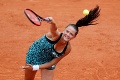 Kužmová na Roland Garros v dvojhre dohrala, štvrtá nasadená bola nad jej sily