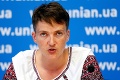 Savčenková opäť vyhlásila hladovku: Žiada prepustenie zajatcov z Donbasu