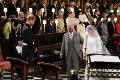 Šťastná nevesta, vážny ženích a slávni svadobčania: Pozrite si FOTOgalériu zo sobáša princa Harryho a Meghan!