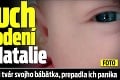 Rozruch po narodení malej Natalie: Keď rodičia zbadali tvár svojho bábätka, prepadla ich panika