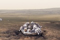Rýchly začiatok konca sondy Schiaparelli: Pri dopade na Mars z nej ostali trosky!