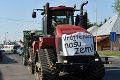 Nespokojnosť slovenských poľnohospodárov: Na cestách protestovali desiatky traktorov