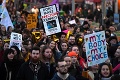 Tisíce ľudí vyšli do ulíc Dublinu: Protestovali proti povoleniu interrupcií