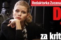 Redaktorka Zuzana Kovačič Hanzelová: Drsný trest za kritiku RTVS