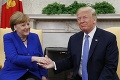 Donald Trump privítal v Bielom dome Angelu Merkelovú: Obliekal ich ten istý stylista?!