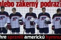 Náhoda alebo zákerný podraz? Rusi po prehre sprznili americkú hymnu! A lieta v tom aj Slovensko