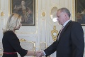 Prezident Kiska sa stretol s kandidátkou na ministerku vnútra: Saková naznačila dôležitú vec
