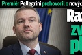Premiér Pellegrini prehovoril o nových návrhoch vlády: Razantné zvýšenie platov!