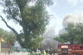 Požiar na hrádzi v Bratislave: Na mieste zasahuje množstvo hasičov!