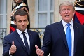 Macron na prvej návšteve USA: Chce presvedčiť Trumpa, aby neodstupoval od jadrovej dohody
