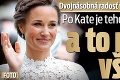 Dvojnásobná radosť v kráľovskej rodine: Po Kate je tehotná aj Pippa, a to nie je všetko