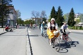 V Starej Ľubovni otvorili cyklistickú sezónu nezvyčajným spôsobom: Športovanie v retroštýle!