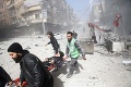 Peklo v Sýrii pokračuje: Vládne sily znova mohutne útočili na Východnú Ghútu