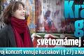 Krásne gesto svetoznámej speváčky: Svoj koncert venuje Kuciakovi († 27) a Kušnírovej († 27)