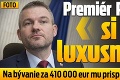 Premiér Pellegrini si kúpil luxusný byt: Na bývanie za 410 000 eur mu prispel fešný asistent