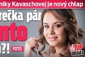 Po boku Dominiky Kavaschovej je nový chlap: Tvorí herečka pár s týmto kolegom?!