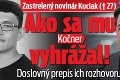 Zastrelený novinár Kuciak († 27): Ako sa mu Kočner vyhrážal! Doslovný prepis ich rozhovoru