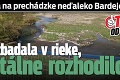 Lenka bola na prechádzke neďaleko Bardejova: To, čo zbadala v rieke, ju totálne rozhodilo!