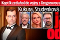 Koptík zatiahol do vojny s Gregorovou známych Slovákov: Kukura, Studenková aj Kraus zúria, jasný odkaz!