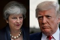 Trump sa obul do Mayovej: Má sa starať o terorizmus v Británii, nie o jeho tweety