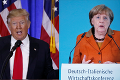Telefonát Trumpa a Merkelovej: V jednej aktuálnej otázke sa ich názory úplne zhodujú