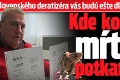 Slová slovenského deratizéra vás budú ešte dlho mátať: Kde končia mŕtve potkany?!