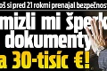 Miloš si pred 21 rokmi prenajal bezpečnostnú schránku: Zmizli mi šperky a dokumenty za 30-tisíc €!