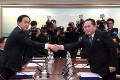 Severokórejská delegácia v Južnej Kórei: Privítali ju obvinenia a protesty!