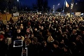 Masové demonštrácie v Poľsku: Vo Varšave vyšlo do ulíc 55 000 ľudí, za toto bojujú!