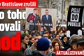 Piatkový protest v Bratislave zrušili: Namiesto toho zorganizovali pochod