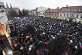 V Košiciach vyšlo do ulíc viac ako 10-tisíc ľudí: Nechýbala ani mama zavraždenej Martiny Kušnírovej († 27)