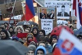 Za slušné Slovensko sa demonštruje aj v Prahe a Brne: Pred ľudí sa postavil známy spevák!