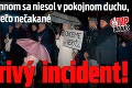 Protest v Humennom sa niesol v pokojnom duchu, zrazu sa stalo niečo nečakané: Podozrivý incident!
