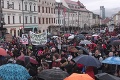V Banskej Bystrici sa na proteste ozývalo: Obávame sa, že nová vláda bude mať aj 