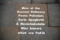 Na chodníku v Londýne sa objavil nápis zosmiešňujúci Putina: Uf, tak toto je drsné!