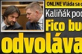 Vláda sa otriasa v základoch: Kaliňák podal demisiu, Fico bude čeliť odvolávaniu!