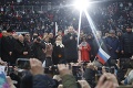 Putin vystúpil na predvolebnom mítingu v Moskve: Na podporu jeho kandidatúry sa zišlo 130 000 ľudí