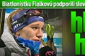Biatlonistku Fialkovú podporili slovenské osobnosti: Paulína, hlavu hore!