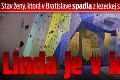 Stav ženy, ktorá v Bratislave spadla z lezeckej steny, je veľmi kritický: Linda je v kóme!
