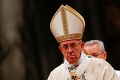 Pápež František tvrdo kritizoval veriacich: Horekujeme, ale nečiníme dobro