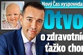 Nový Čas vyspovedal ministra Druckera: Otvorene o zdravotníctve, ale aj ťažko chorej Terezke