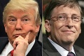 Bill Gates skritizoval Donalda Trumpa: Toto ho znepokojuje!