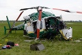 Tragická havária vrtuľníka pri Prešove: Zranení policajti sú v kritickom stave!