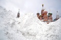 V Moskve majú zimu ako v ruskom filme: Nasnežilo najviac za posledných 100 rokov