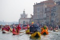 Svetoznámy karneval v Benátkach ohrozený: Smutný pohľad na kedysi čarovné kanály