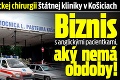 Škandál na plastickej chirurgii štátnej kliniky v Košiciach: Biznis s anglickými pacientkami, aký nemá obdoby!