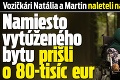 Vozičkári Natália a Martin naleteli na pokútny predaj: Namiesto vytúženého bytu prišli o 80-tisíc eur