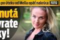 Herečka Marošová po úteku od Mella opäť nakrúca: Pristihnutá pri návrate do telky!